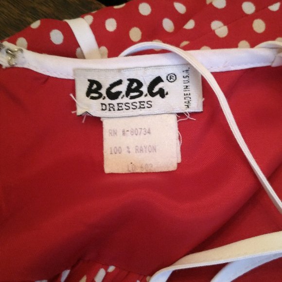 Red Polka Dot Dress - Picture 2 of 4